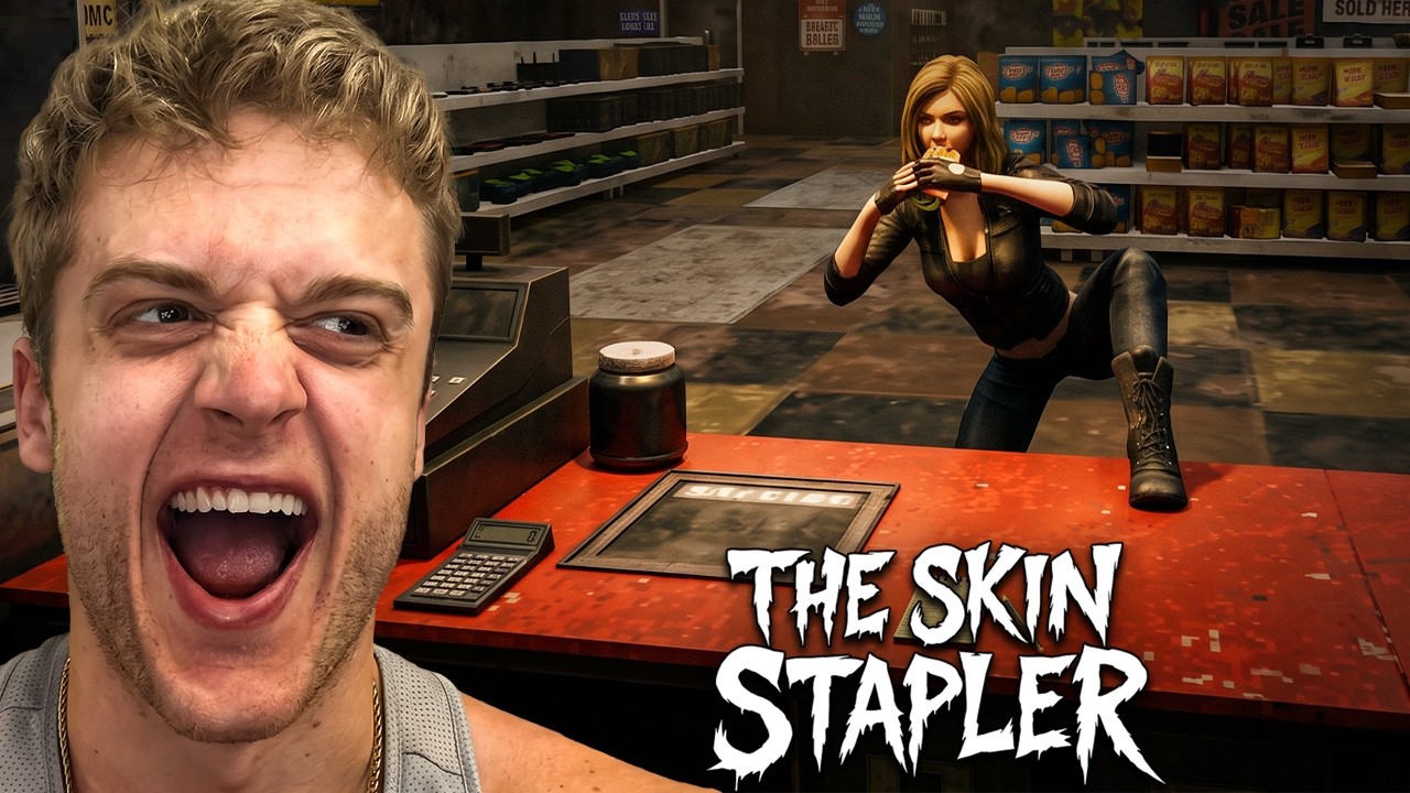 The Funniest Horror Game I've Ever Played [Skin Stapler] thumbnail from YouTube