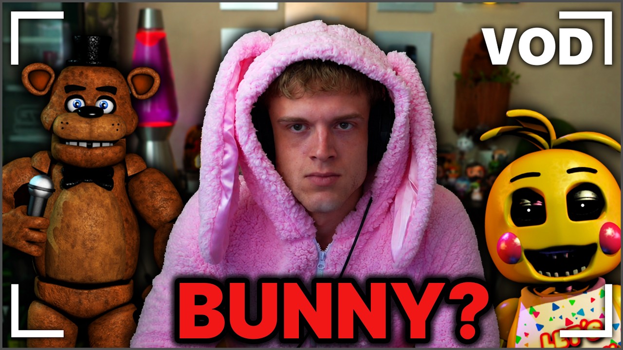 Beating FNAF2 in Bunny Suit & Random Games | Joe Bartolozzi thumbnail from YouTube