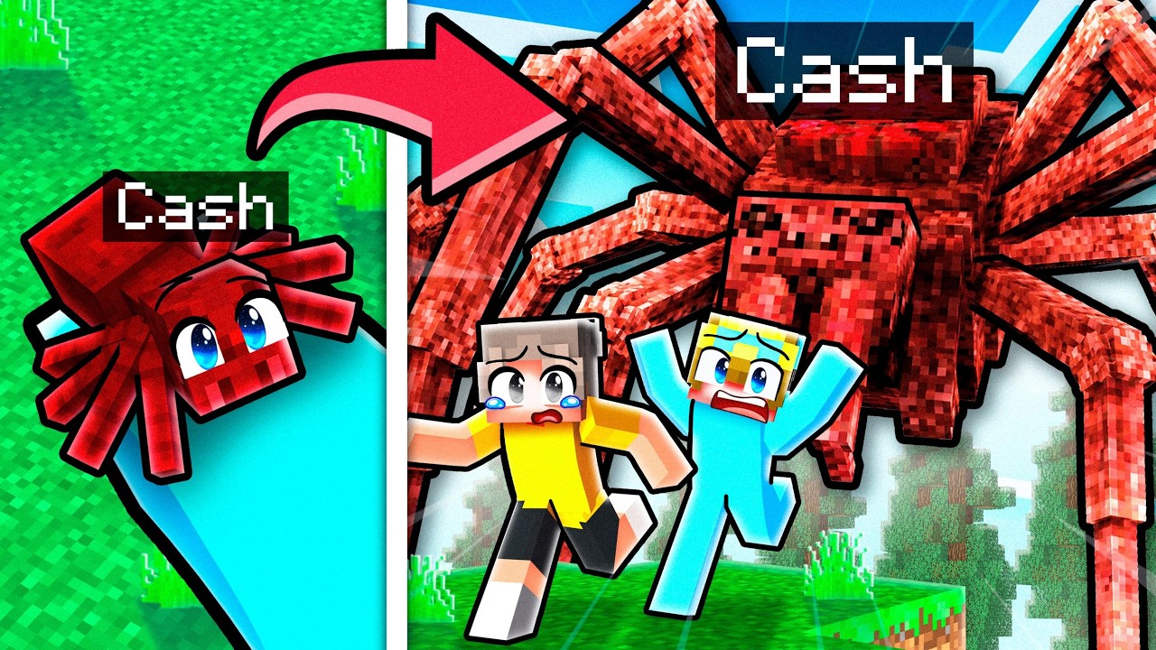 I Became a SPIDER to Troll My Friends! thumbnail from YouTube