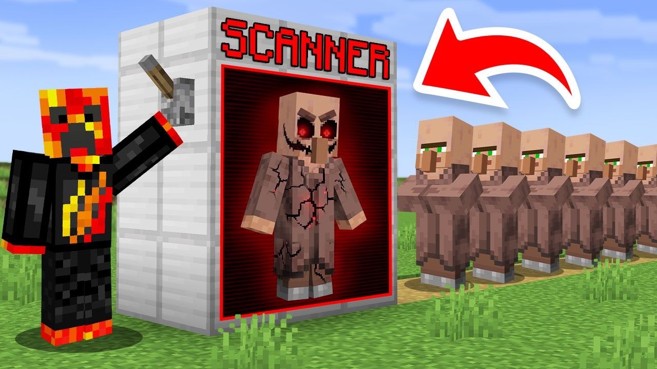I Made a SCANNER To Find the EVIL VILLAGER thumbnail from YouTube