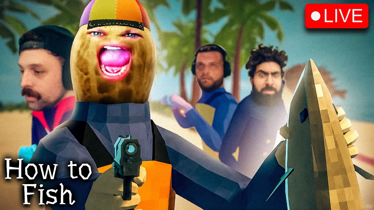 🔴LIVE | HOW TO FISH | GIMMICK X JOHN X COCONUT | TARKOV LATER MAYBE | MANY MEN MONDAY | #BUNGULATE thumbnail from YouTube
