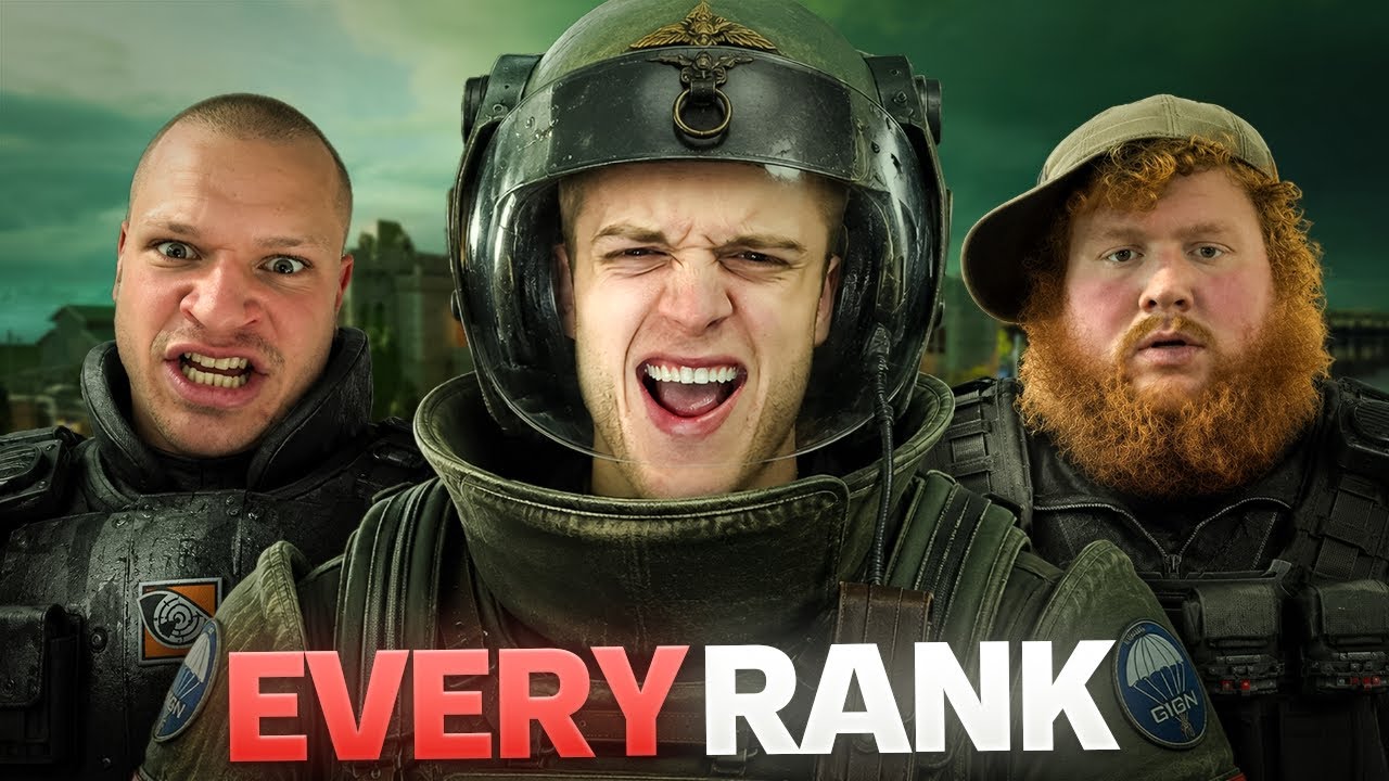 We Played EVERY Rank In Rainbow 6 Siege.. thumbnail from YouTube