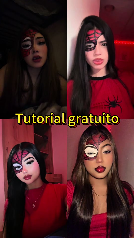 maquillaje de spiderman maquillaje de spiderman tutorial maquillaje de spiderman hombre maquillaje de spiderman y ven... thumbnail from TikTok