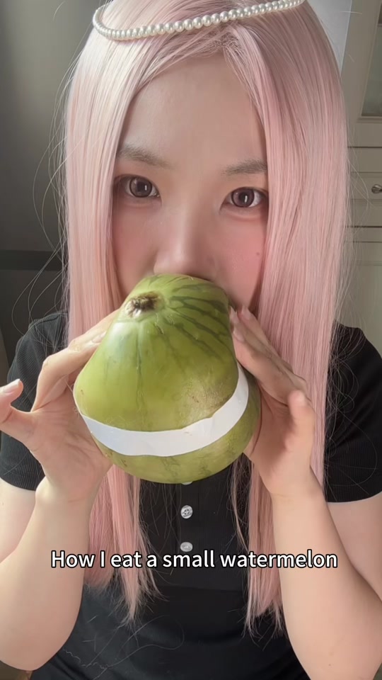 The watermelon rind is tender and soft 🍉 thumbnail from TikTok