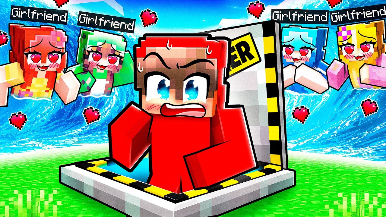 GIRLFRIEND TSUNAMI vs. Doomsday Bunker (Minecraft) thumbnail from YouTube