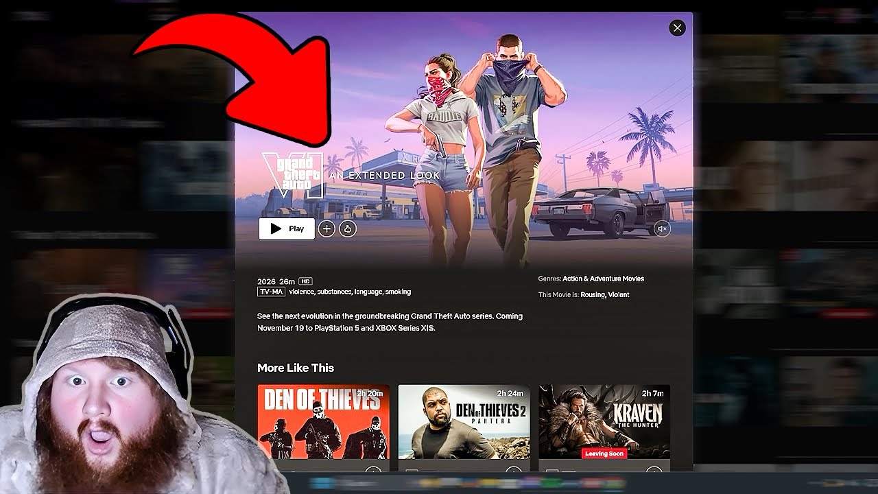 CaseOh Reacts To GTA 6 Extended Trailer thumbnail from YouTube