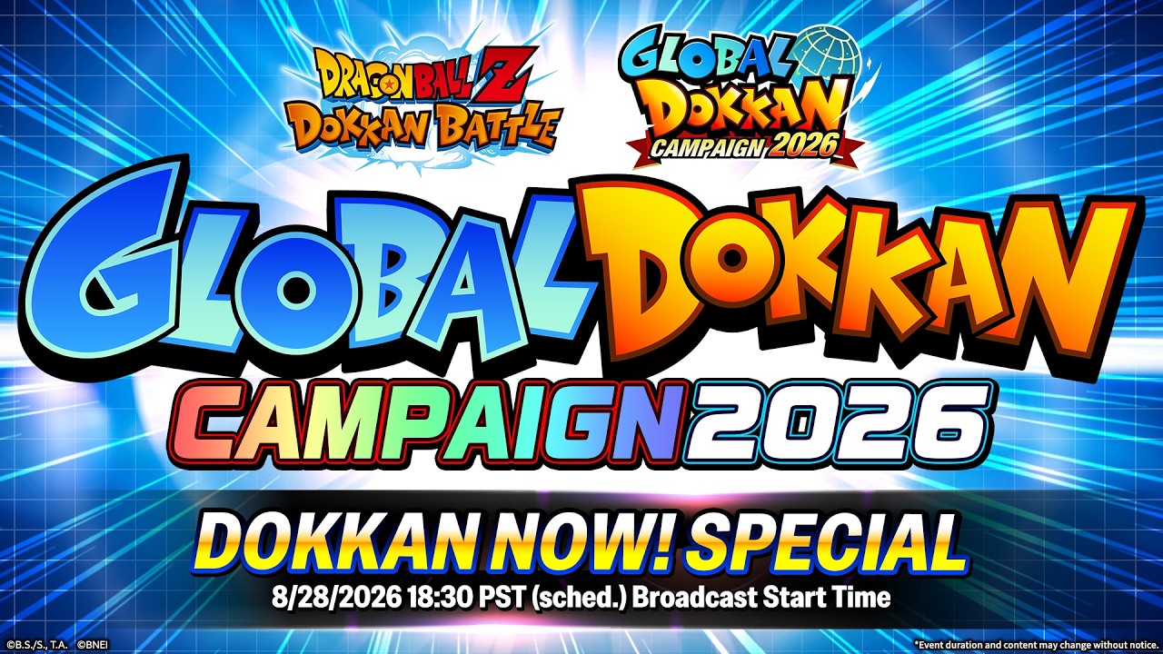 [DOKKAN BATTLE] DOKKAN NOW! SPECIAL GLOBAL DOKKAN CAMPAIGN 2026 thumbnail from YouTube