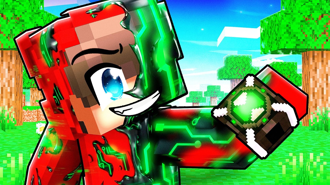 I Became BEN-10 in Minecraft! thumbnail from YouTube