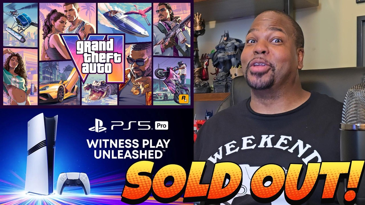 The PS5 Pro is SOLD OUT All Over the U.S. after Netflix's GTA 6 Extended Look Trailer! thumbnail from YouTube
