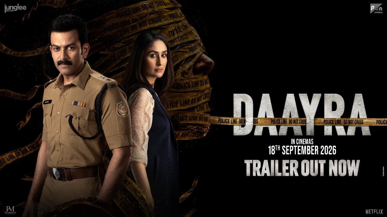 DAAYRA Official Trailer | Meghna Gulzar | Kareena Kapoor Khan | Prithviraj Sukumaran | 18 Sep thumbnail from YouTube