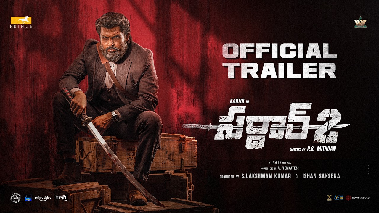 Sardar 2 - Official Trailer (Telugu) | Karthi | SJ Suryah | Malavika Mohanan | PS Mithran | Sam CS thumbnail from YouTube