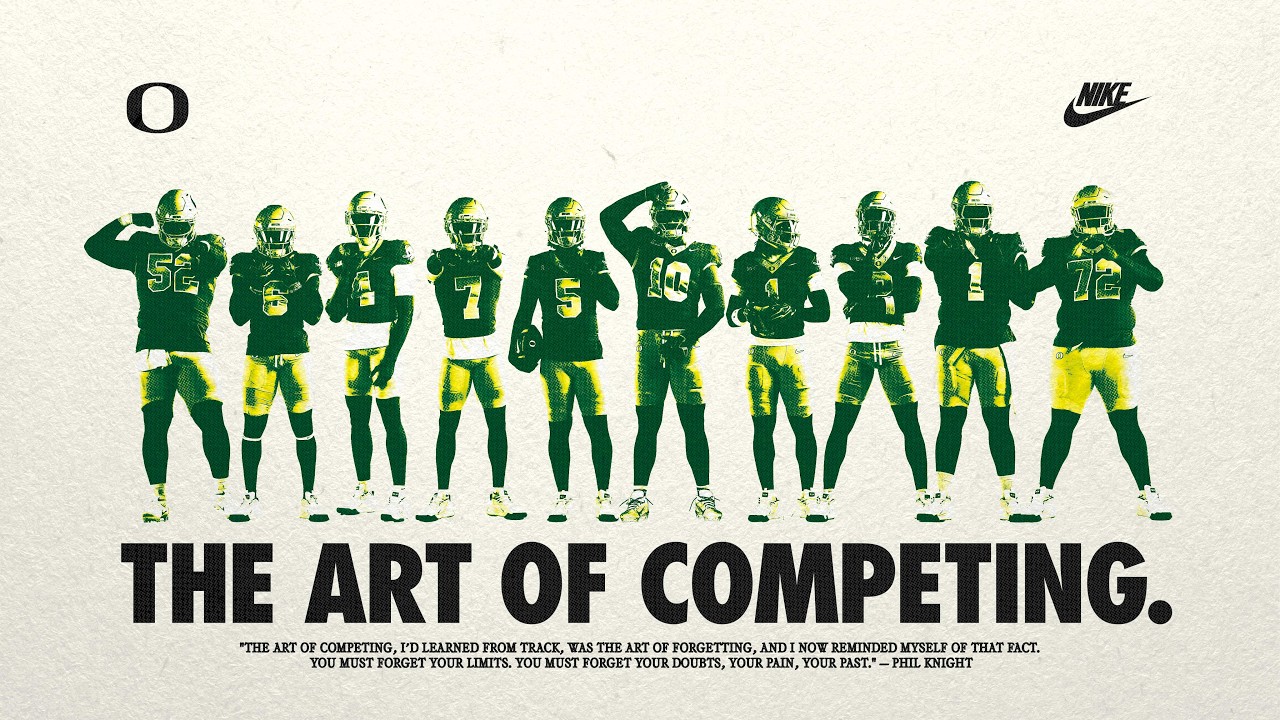 The Art of Competing | 2026 Oregon Football Season Trailer thumbnail from YouTube