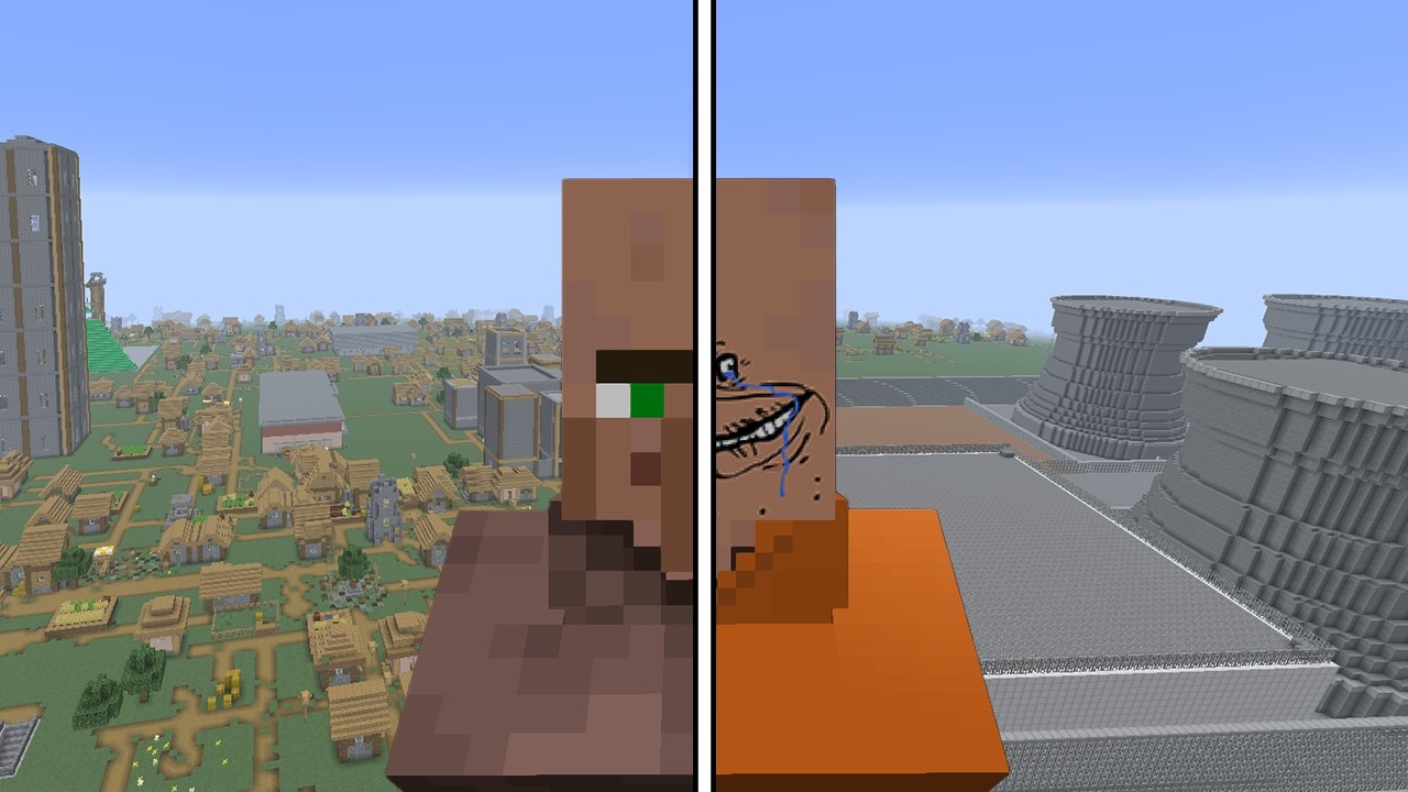 I Escaped Villager City Prison.. thumbnail from YouTube