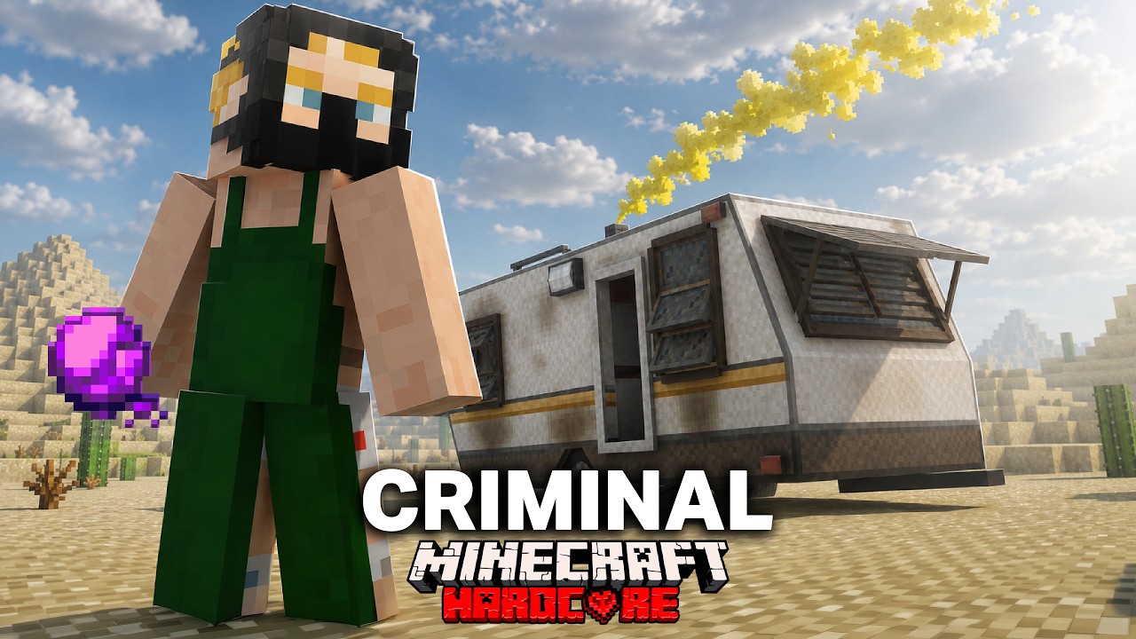 Simulating a Criminal Empire on Hardcore Minecraft thumbnail from YouTube
