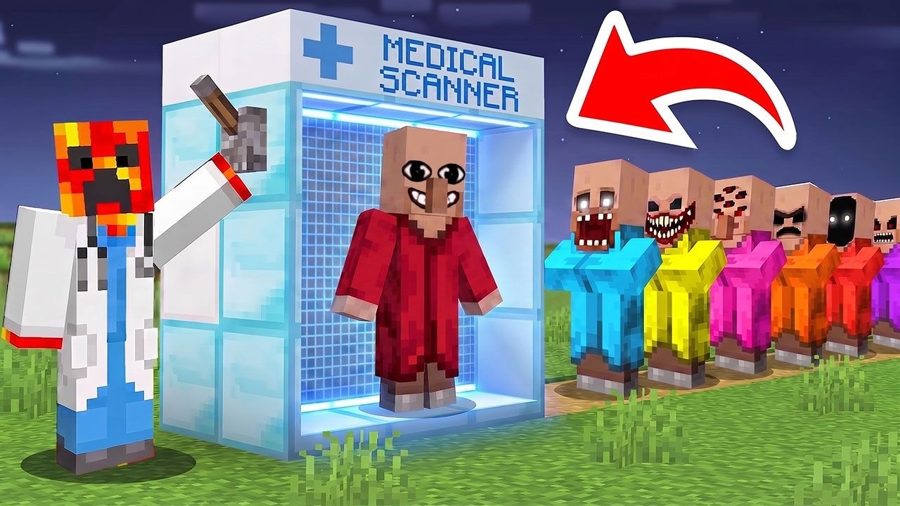 I Found Villager Hospital In Minecraft… thumbnail from YouTube