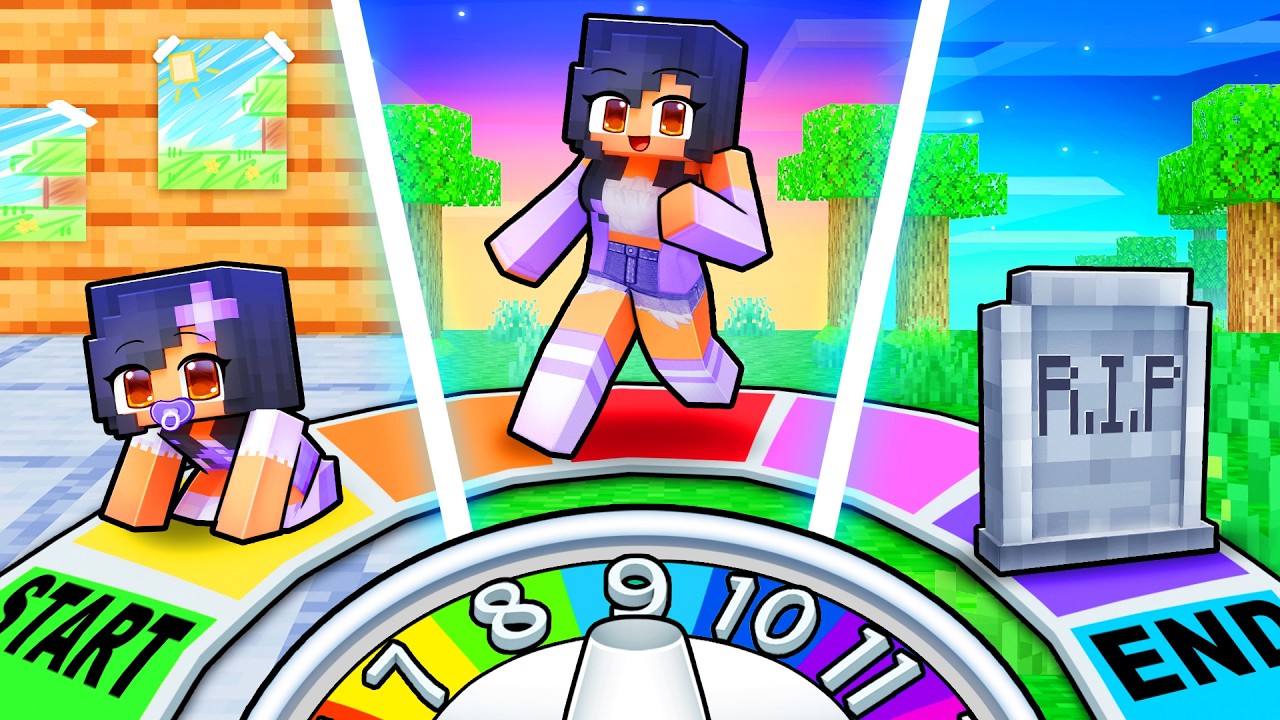 BIRTH to DEATH in Minecraft Game of Life! thumbnail from YouTube