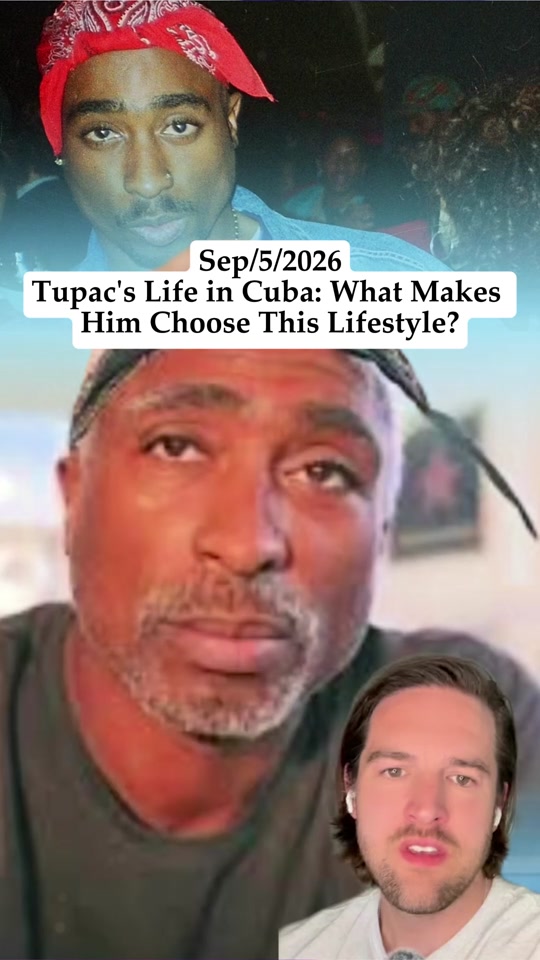 According to reports, Tupac is alive and living a peaceful life in Cuba! 🌴✨ From fishing to connecting with nature, ... thumbnail from TikTok
