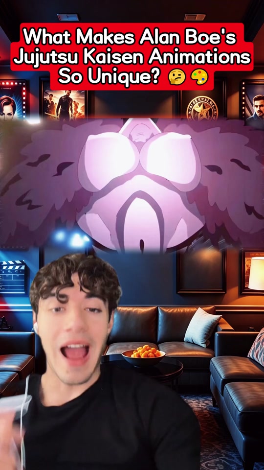 Alan Boe's Jujutsu Kaisen animations are a wild ride! From Hulk-like Maharaga to Gojo's dance moves, it feels like we... thumbnail from TikTok