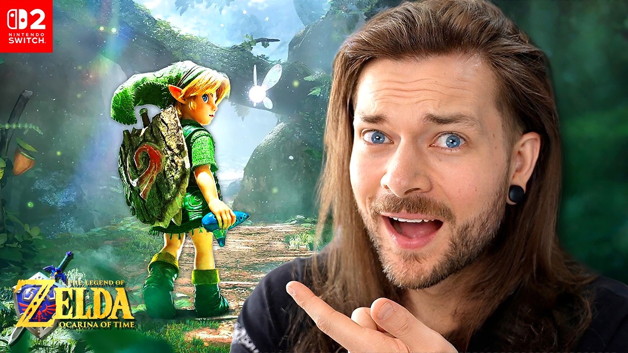 I Was NOT Expecting Ocarina of Time to Look Like THIS thumbnail from YouTube