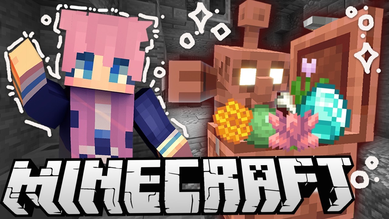Copper Golem Sorting Room | Minecraft Forever World | Ep. 9 thumbnail from YouTube