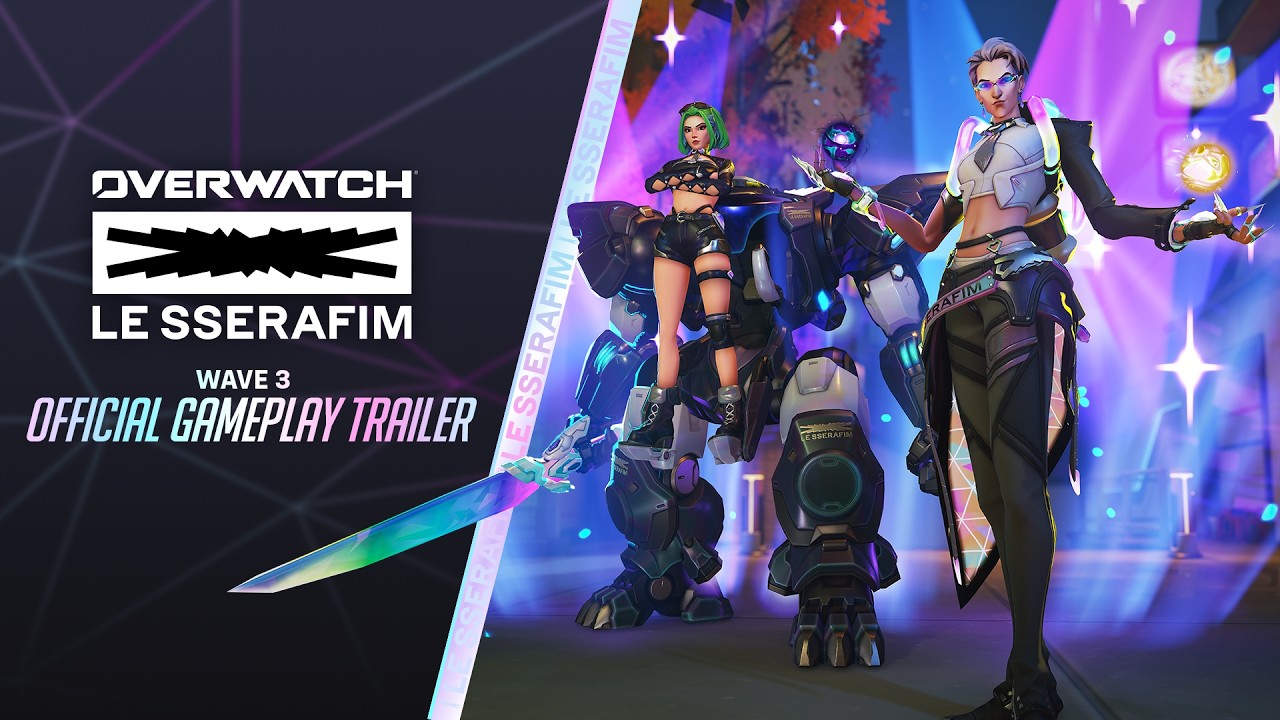 Overwatch x LE SSERAFIM | Made My Night | Gameplay Trailer thumbnail from YouTube