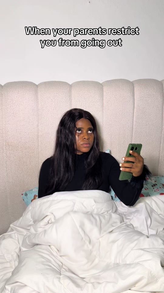 When your parents restrict you from going out to study with friends thumbnail from TikTok