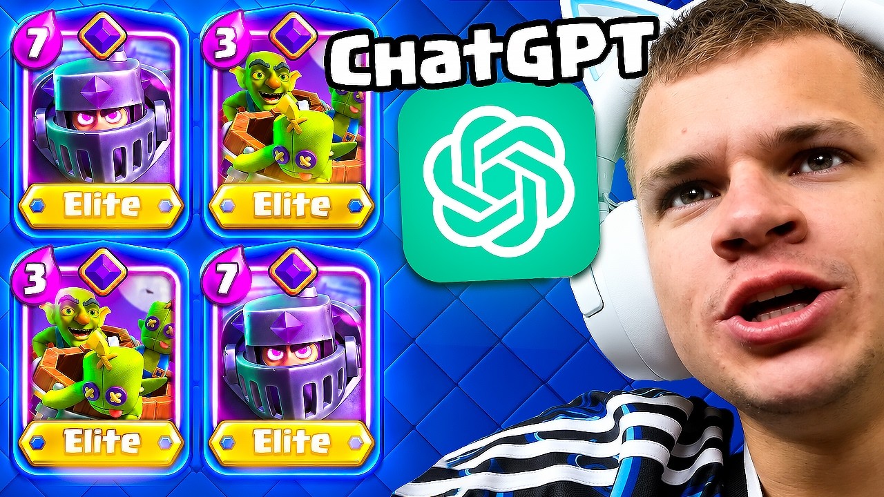 Bernard Picks My DECK in Clash Royale thumbnail from YouTube