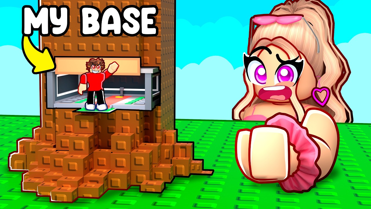 Finding IMPOSSIBLE Hiding Spots for my base in Roblox... thumbnail from YouTube
