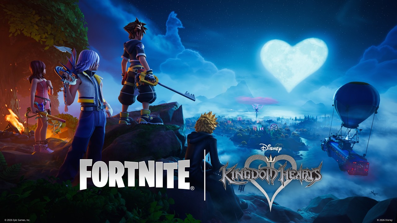 KINGDOM HEARTS arrives in Fortnite! thumbnail from YouTube