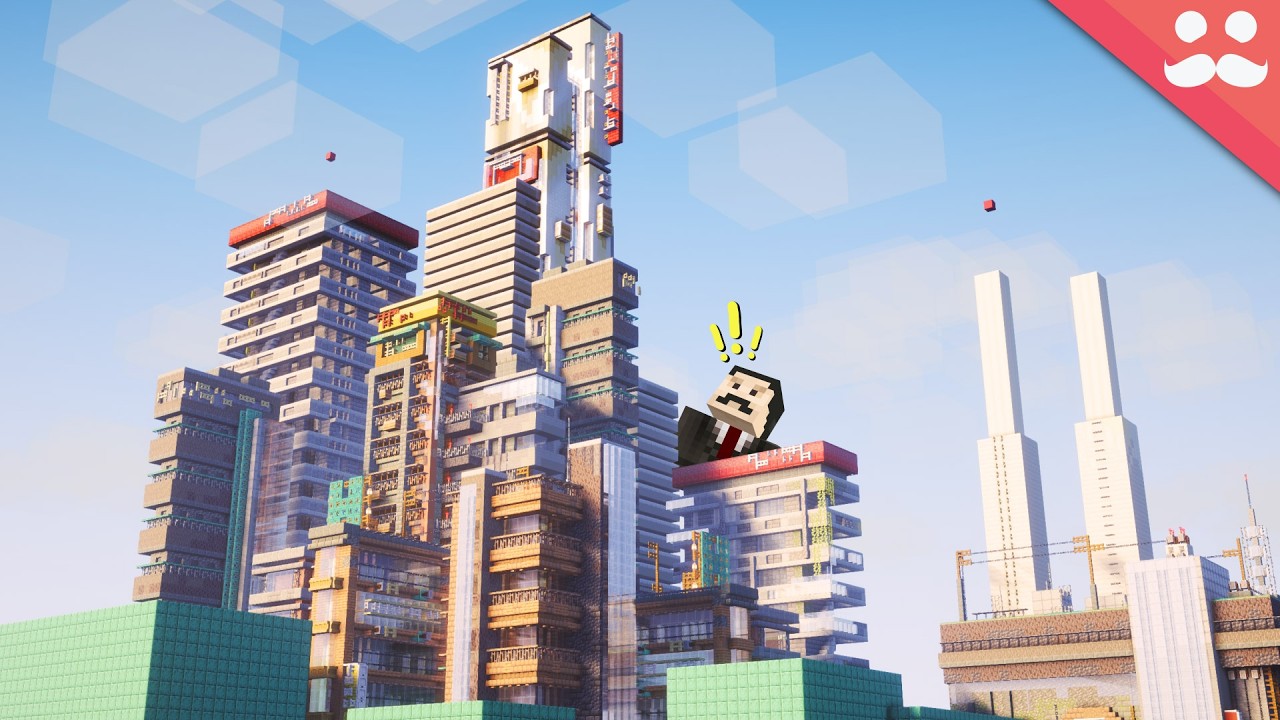 Building a Minecraft City in 48 Hours thumbnail from YouTube