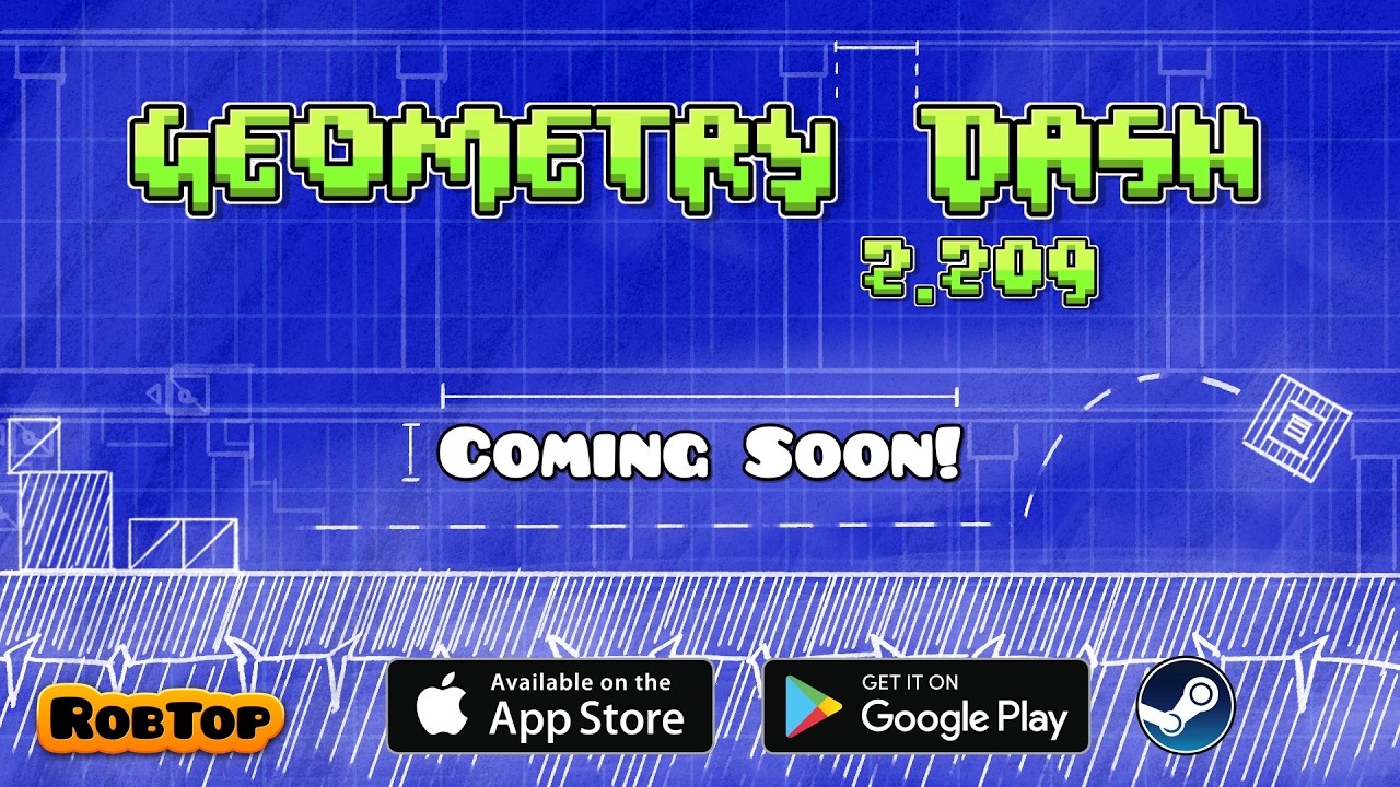 Geometry Dash 2.209 Trailer thumbnail from YouTube