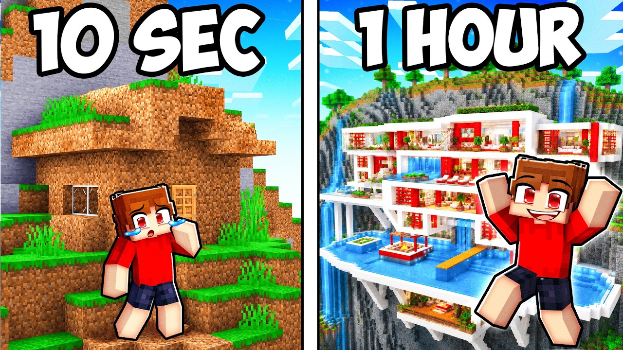 Evolving from POOR to MILLIONAIRE Cliff House! thumbnail from YouTube