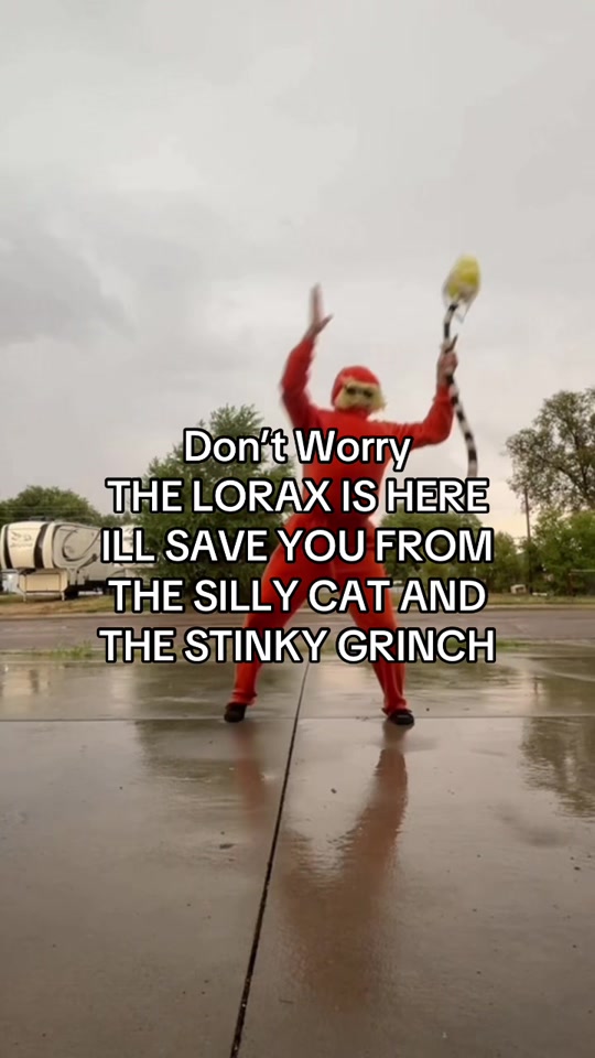 I’ll save you from the grinch and the cat thumbnail from TikTok
