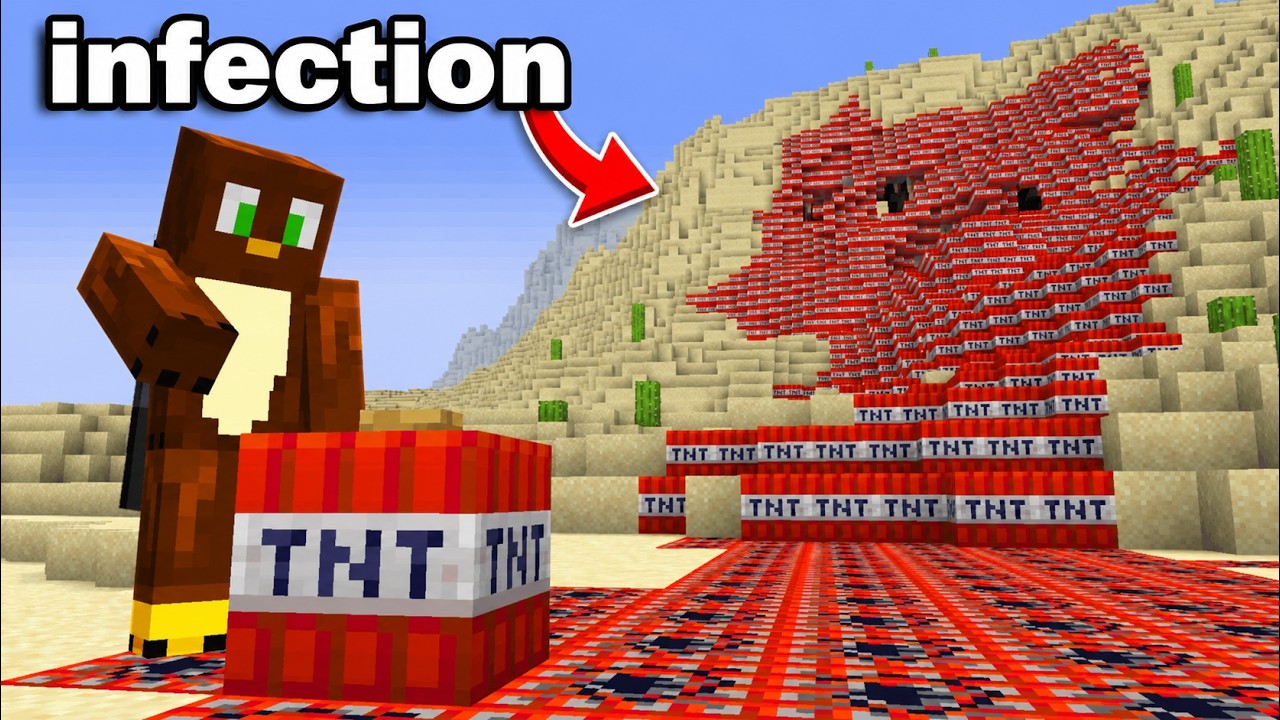 I Made ALL BLOCKS Spread like Infections thumbnail from YouTube
