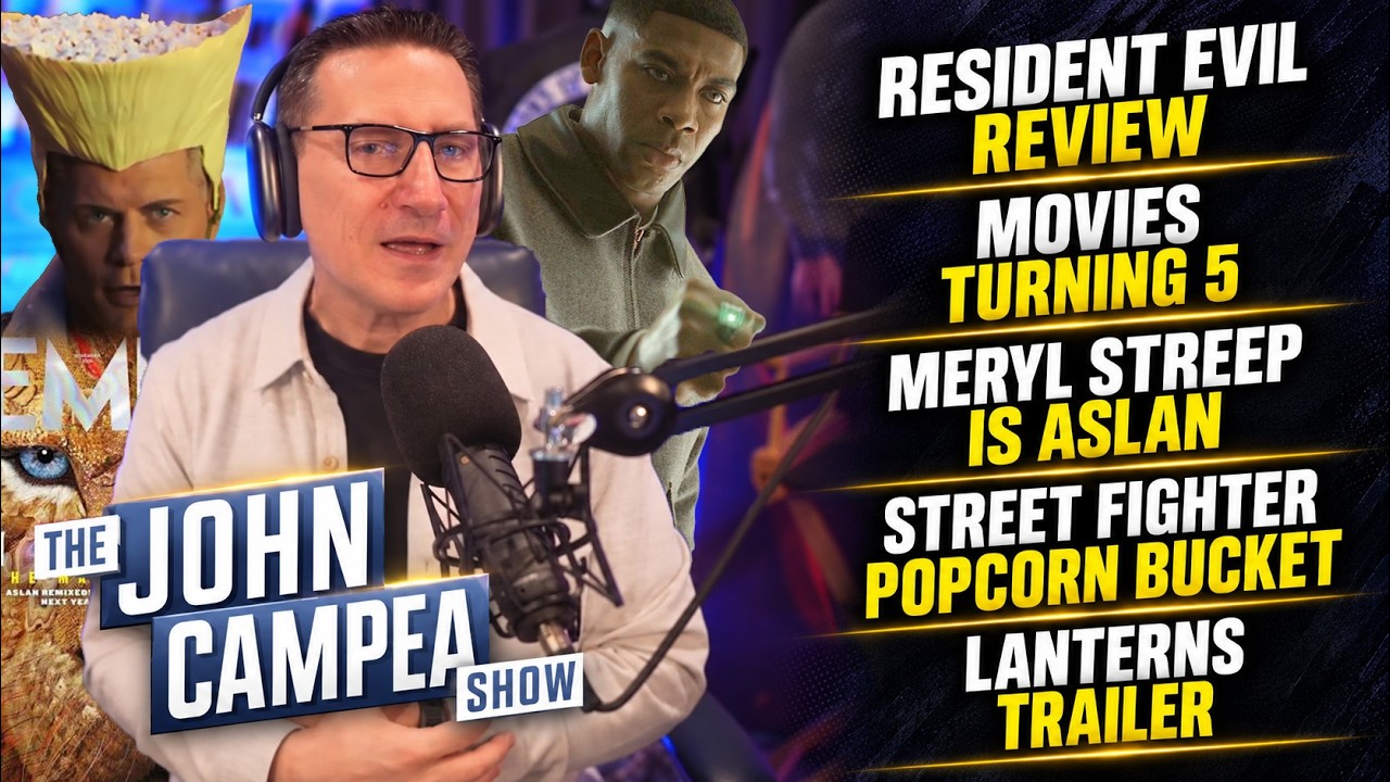 Lanterns Mid Season Trailer, Resident Evil Breaks Record - The John Campea Show thumbnail from YouTube