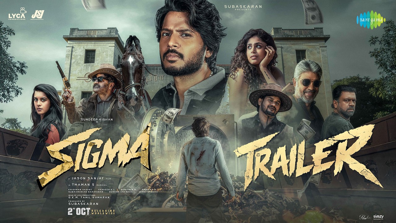 Sigma (Telugu) - Official Trailer | Sundeep Kishan, Faria Abdullah | Jason Sanjay | Lyca Productions thumbnail from YouTube