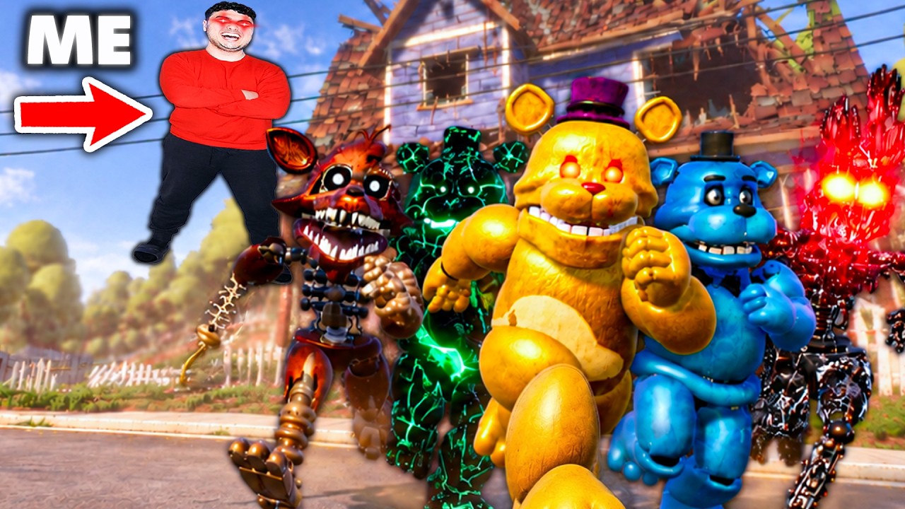 ME VS EVERY FNAF NEIGHBOR... thumbnail from YouTube