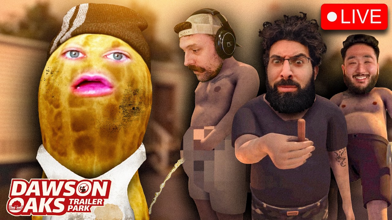 🔴LIVE | DAWSON OAKS TRAILER PARK | GIMMICK X GINGY X HUTCH X HABIBI X STANKRAT X PHEETUS| #BUNGULATE thumbnail from YouTube