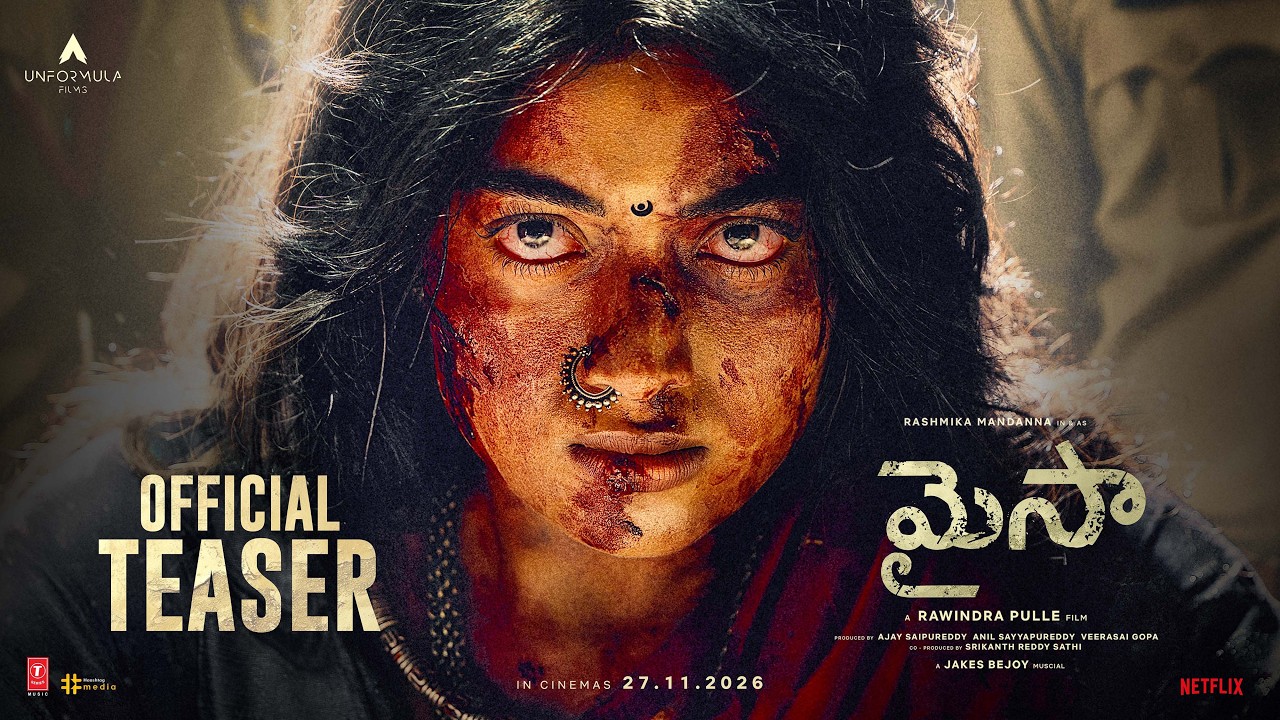 MYSAA Teaser (Telugu) | Rashmika | Rawindra Pulle | Jakes Bejoy | UnFormula Films thumbnail from YouTube