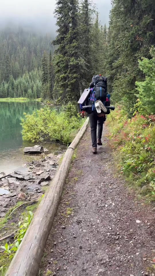 Backpacking at its finest ladies and gents @Graham Francis thumbnail from TikTok
