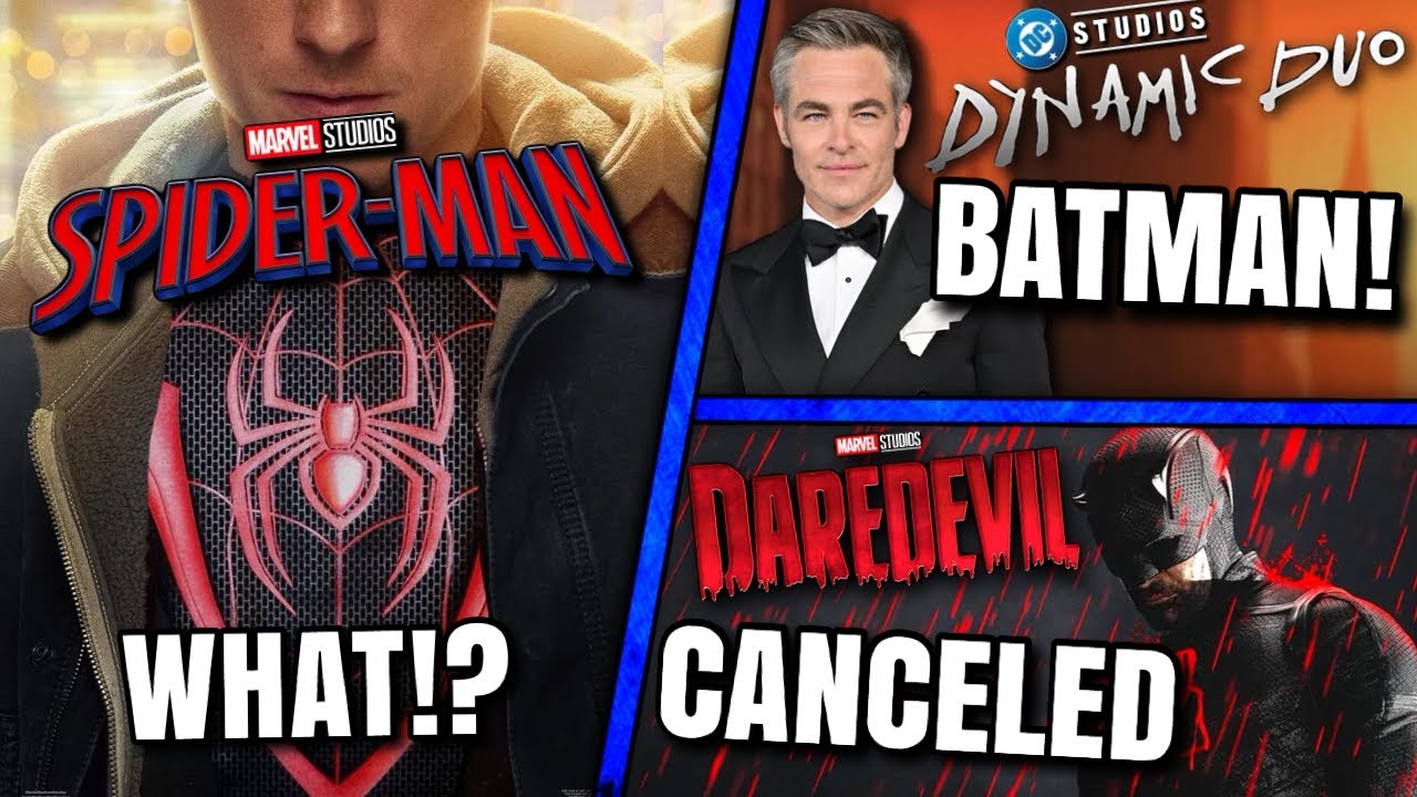 Spider-Man Insane Scrapped Plans, Chris Pine Batman, Daredevil Cancelled & MORE!! thumbnail from YouTube