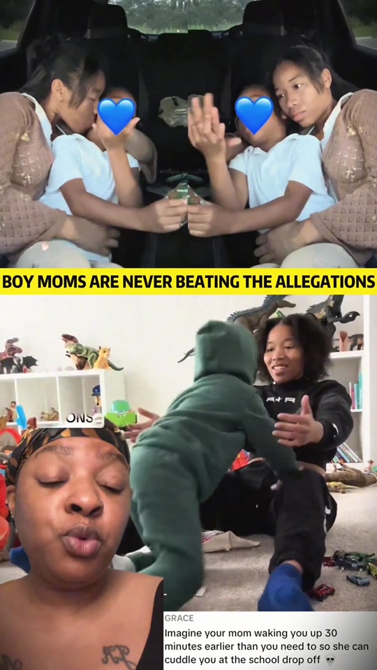 She said she wakes her son up 30 minutes early just so they can cuddle in the school pickup line… y’all tell me I’m n... thumbnail from TikTok