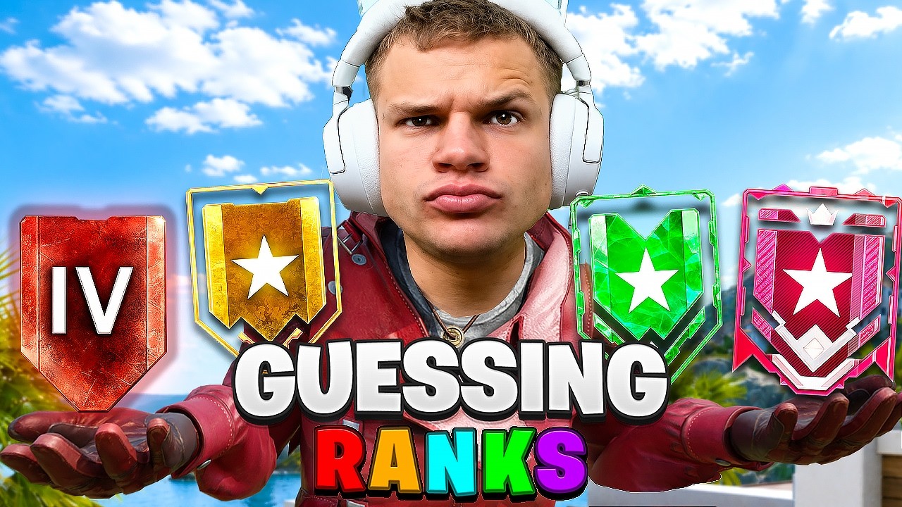 SHOCKING GUESSING RANKS thumbnail from YouTube