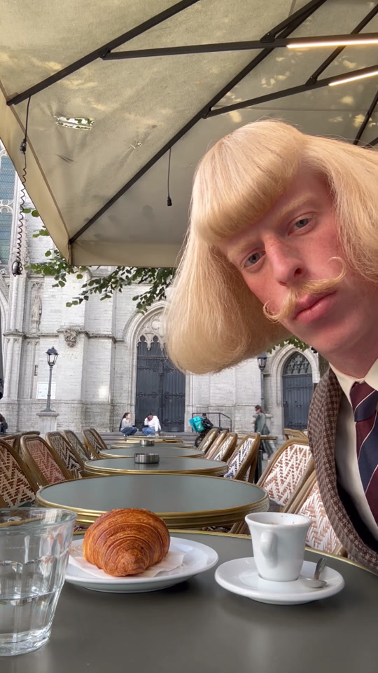 Do you always dress this sharp? Oui Madame. thumbnail from TikTok