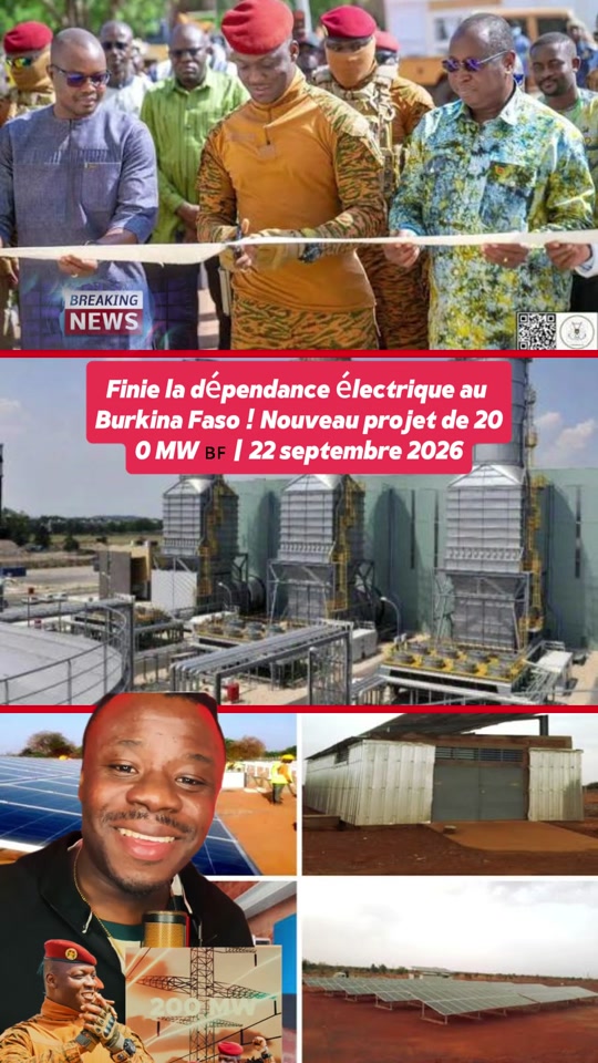 Explore the impact of energy projects in Burkina Faso, including the new 200 MW center and future developments by Axa... thumbnail from TikTok