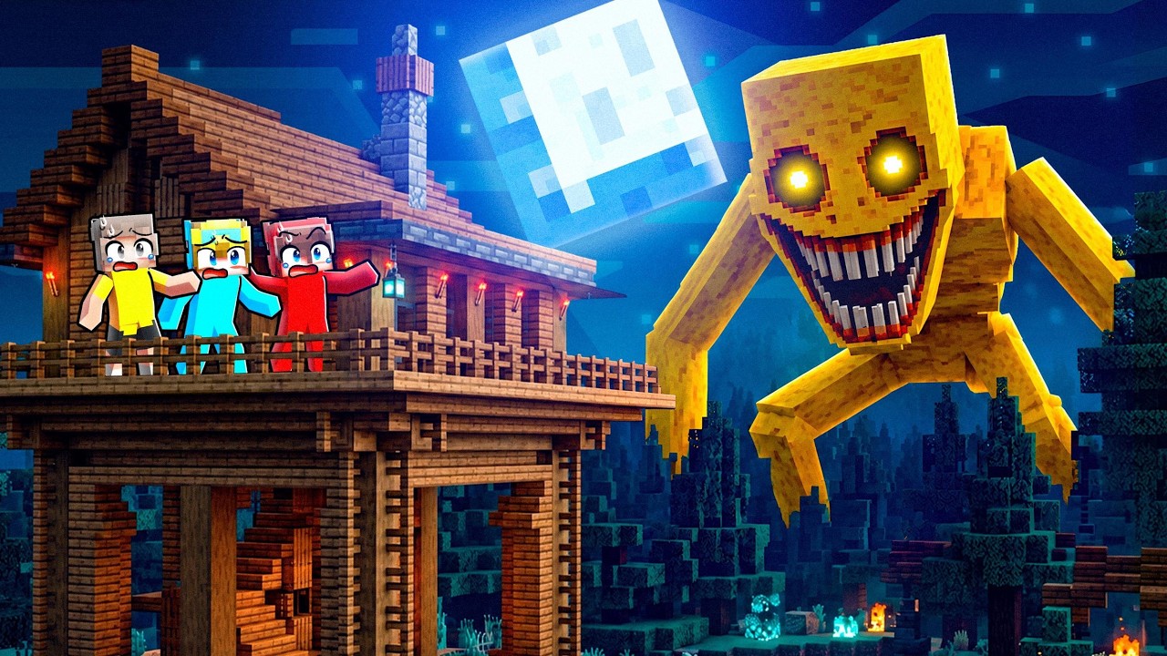 Stranded in a HAUNTED FOREST in Minecraft thumbnail from YouTube