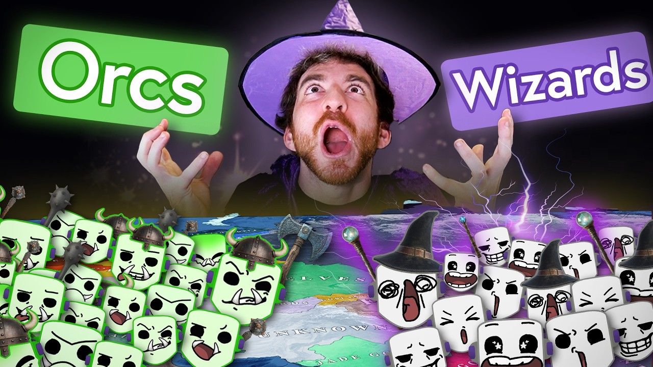 I forced Twitch Chat to fight in a massive Fantasy War thumbnail from YouTube