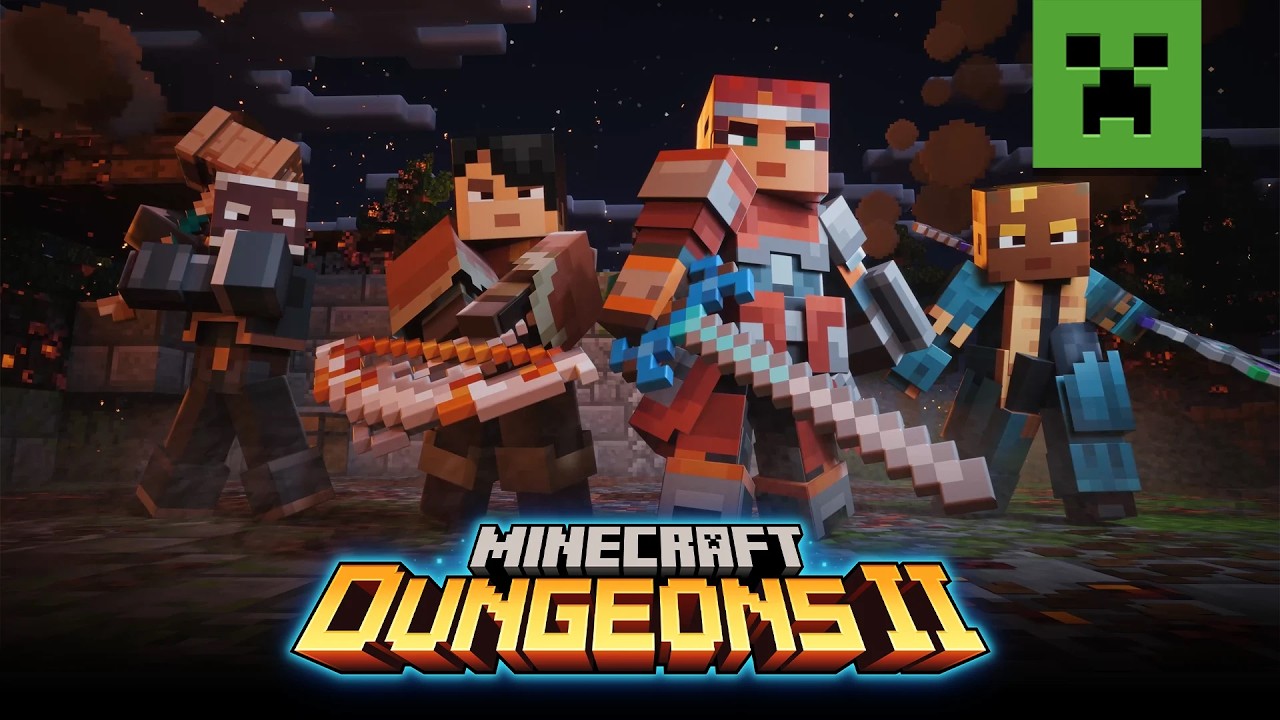 MINECRAFT DUNGEONS II | Official Launch Trailer thumbnail from YouTube