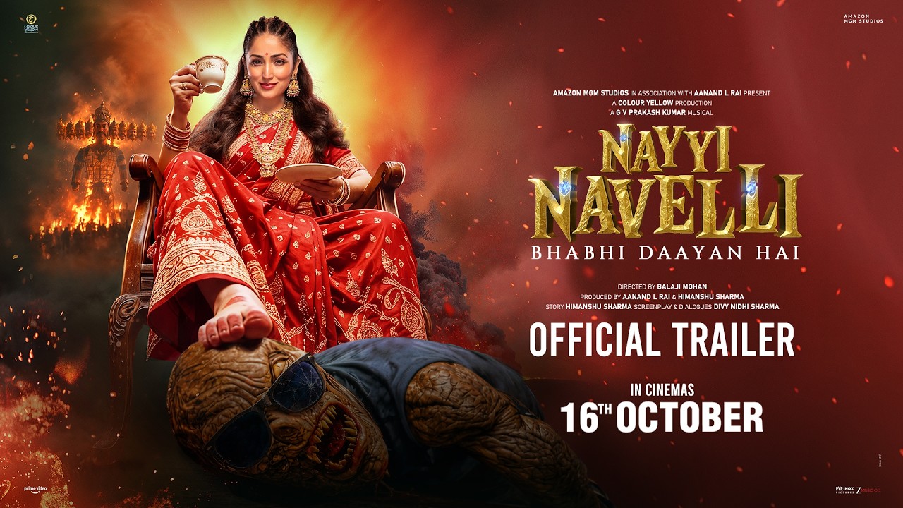 Nayyi Navelli:Official Trailer | Yami,Addinath,Balaji Mohan,Aanand L Rai,G.V.Prakash Kumar| 16th Oct thumbnail from YouTube