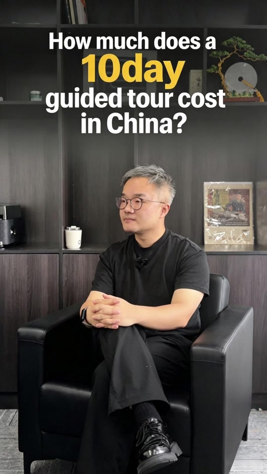How much does a 10day guided tour cost in China? thumbnail from TikTok